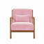 Fauteuil en velours côtelé Corduroy
