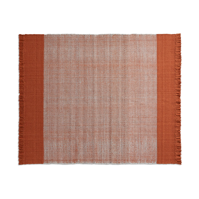 Headwind Striped Area Rug in Copper, Rectangle 8' x 10'