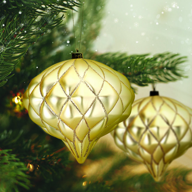 Jasna 6'' Solid Colour Finial Ornament