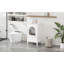 Meuble-lavabo de 20 po avec lavabo, armoire de salle de bain avec porte en verre à fermeture douce, tiroir-103520453