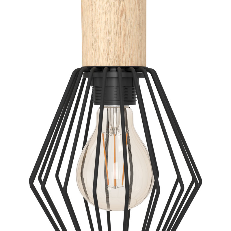 3 - Light Matte Black Pendant