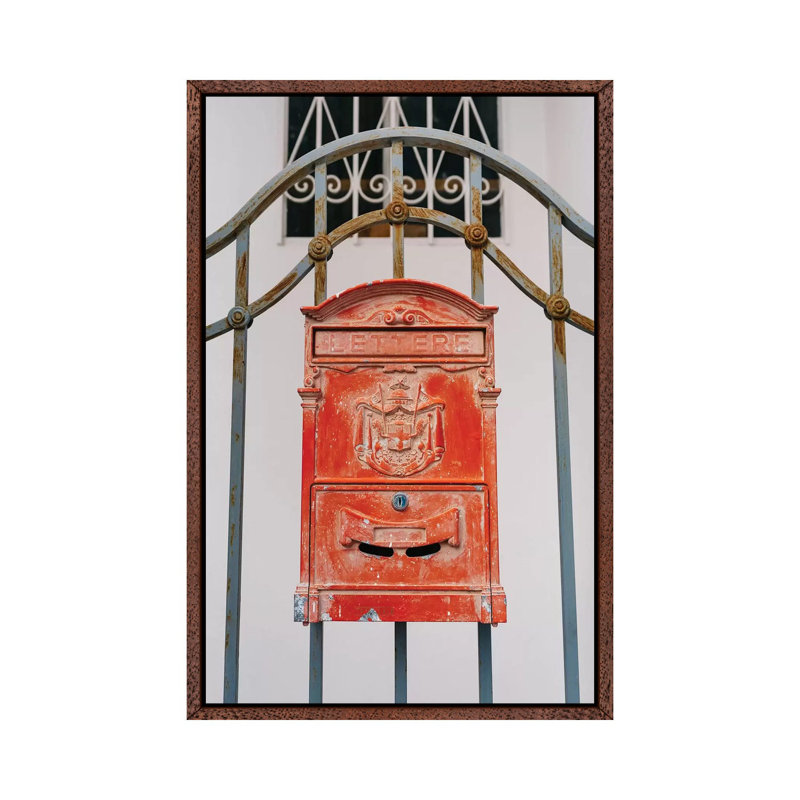 Ravello Italy II by Bethany Young - Print on Canvas, 152.4cm H x 101.6cm W x 3.81cm D, Classic Brown Wood Framed