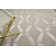 Metro-Velvet Geometric Area Rug in Beige