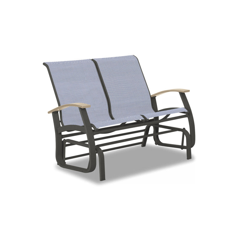 Banc oscillant Askar, Désert P60, Graphite texturé, Nickel