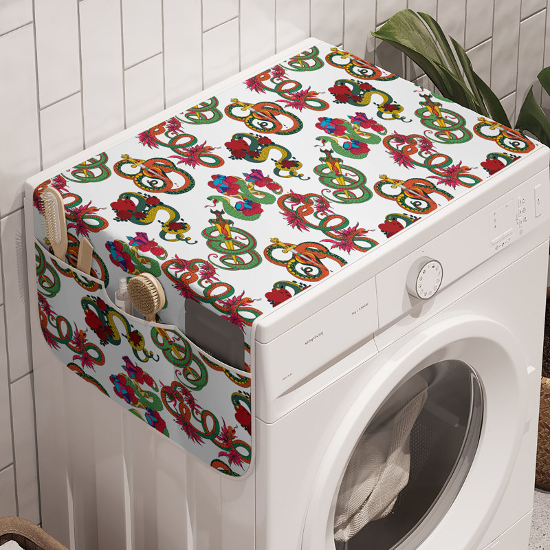 Multicolore 47,5 po x 18,5 po East Urban Home Dragon