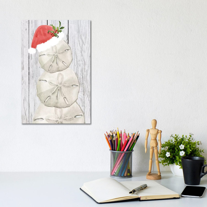 Tis the Seasun Collection B 1 Piece Wrapped Canvas Wall Art, 30.48cm H x 20.32cm W