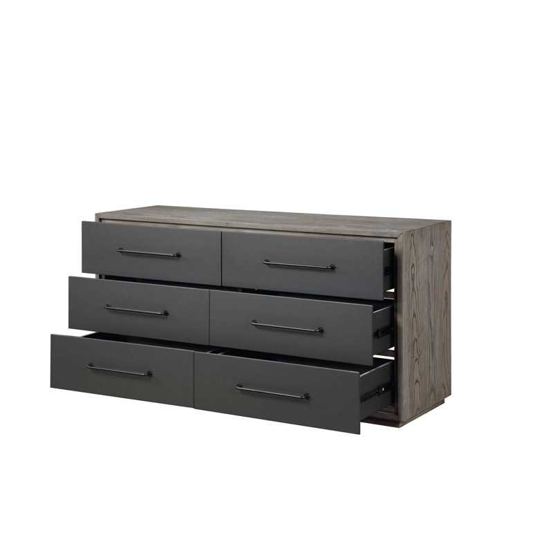 Commode double 6 tiroirs Debi