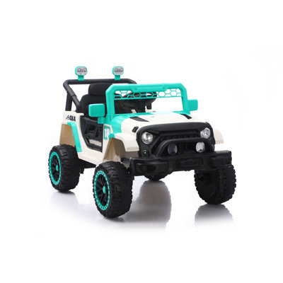 12V Ride on Car with Parent Remote Control, Toddler Electric Car with Spring Suspension, LED Lights & Music Player - Safe Battery Toy for Kids, Christmas & Birthday Gift