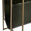Stephanik Marble & Leather Magazine Side Table-981048363