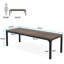 Bureau d'ordinateur pratique (sans tabourets)