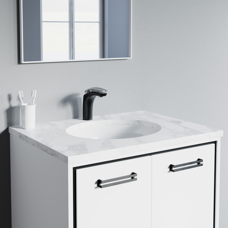 Single-handle Bathroom Faucet, Black