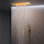 Thermostatic LED Rainfall Shower System, Ceiling Mounted Waterfall Showerhead with Handheld Spray