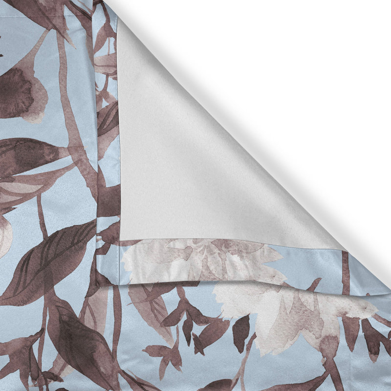 Polyester Semi Sheer Curtain Pair, 140cm W x 400cm L