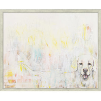 Cotton Tail - Peinture sur toile encadrée