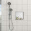 Niche de douche en acier inoxydable 12 po x 12 po-1791015726