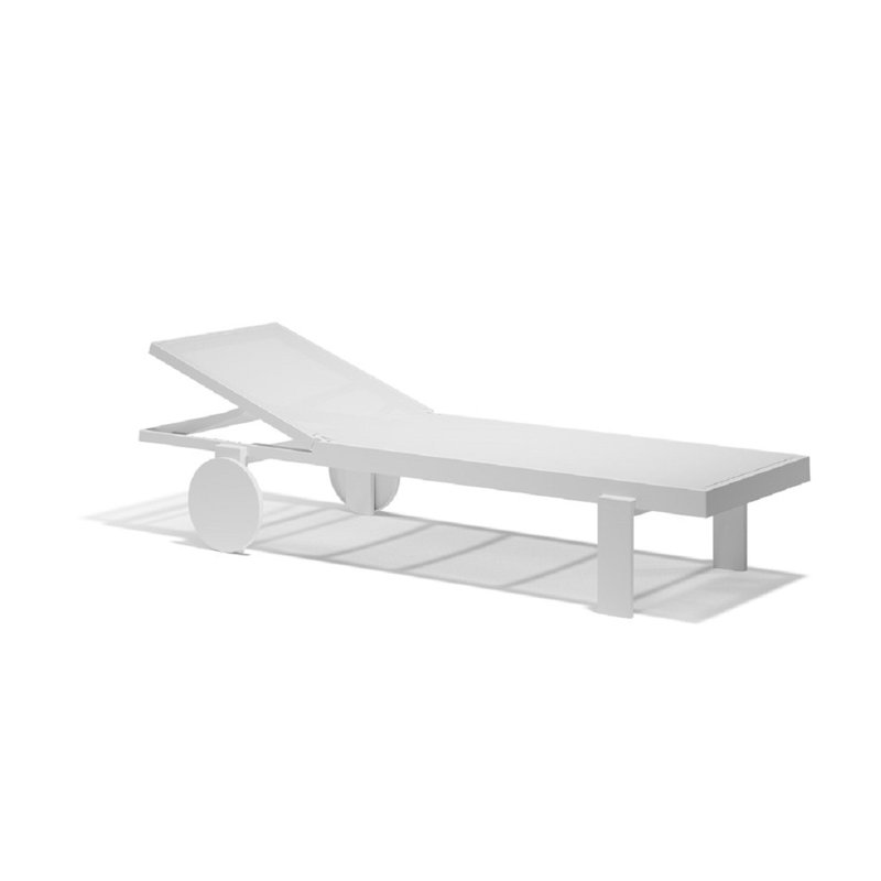 Gatsby Sun Lounger, White