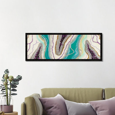 Agua Noche by Goga Studio - Panoramic Painting on Canvas