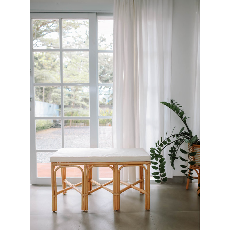 Banc en tissu Kersten