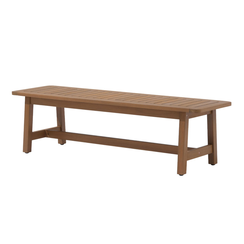 Banc d'extérieur avec coussins, Crème, crème