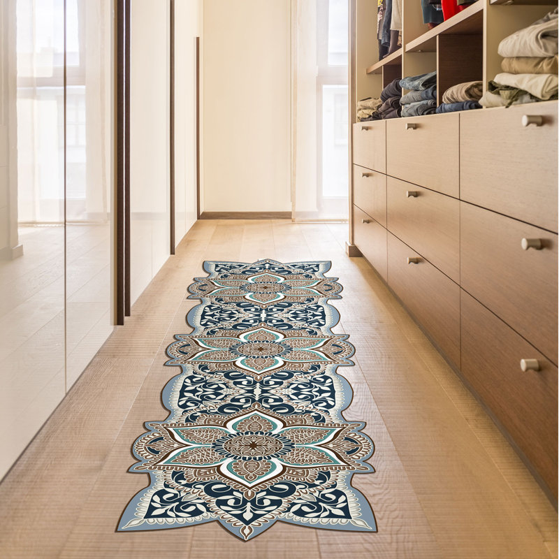 Tapis en polyester tissé à la machine Novelty Sturgill, Nouveauté 2 pi 7 po x 6 pi 7 po