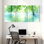 winter forest Green Forest Watercolor Landscape Art Print Set of 3 Canvas Wall Art Prints