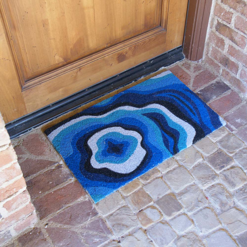 Tapis d'extérieur antidérapant Kadiesha Obscure Dimension