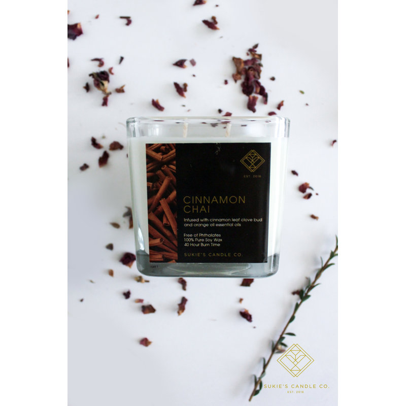 Bougie parfumée cannelle Chai