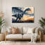«Dinosaur Brachiosaurus Beige», art mural en métal-1196864117