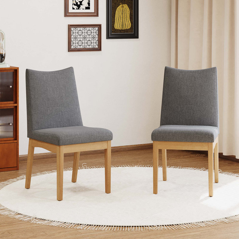 Chaises de salle à manger modernes et minimalistes, ensemble de 2