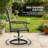 Outdoor Gray Chairs,Swivel Chairs Set Of 2-1852305594