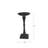 H Tabletop Candlestick Holder with Candle Included-21580645