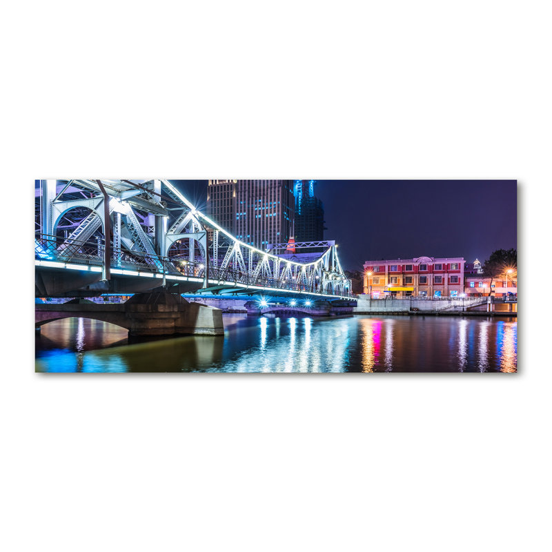 Shanghai Bridge - Wrapped Canvas Print