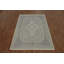 Tapis élégant de style rétro avec bordure complexe 5 x 7