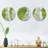 Modern Plants & Flowers Wall Decor on Metal
