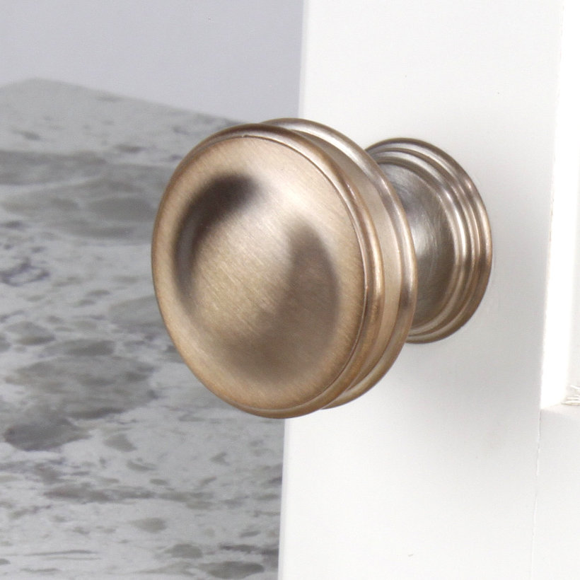 Hand Painted Belvedere 1 5/16" Diameter Mushroom Knob Century Hardware