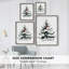 «Christmas Holiday Art», reproduction encadrée en bois massif-1558547331