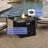Fire Pit Table, 32-Inch Square 50,000 BTU Auto-Ignition Propane Gas Firepit With Waterproof Cover