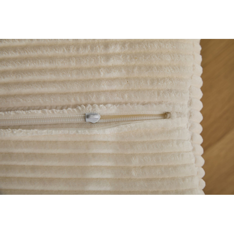 Canapé modulaire pliable avec motif de château, White