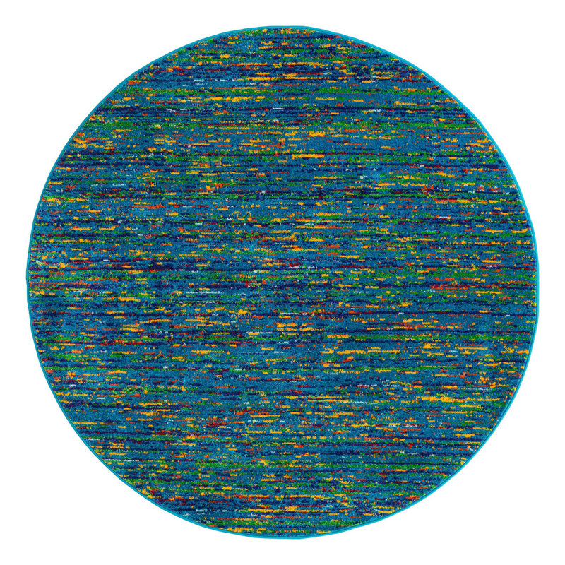 Marvela Abstract Indoor Rug, Round 5'3"