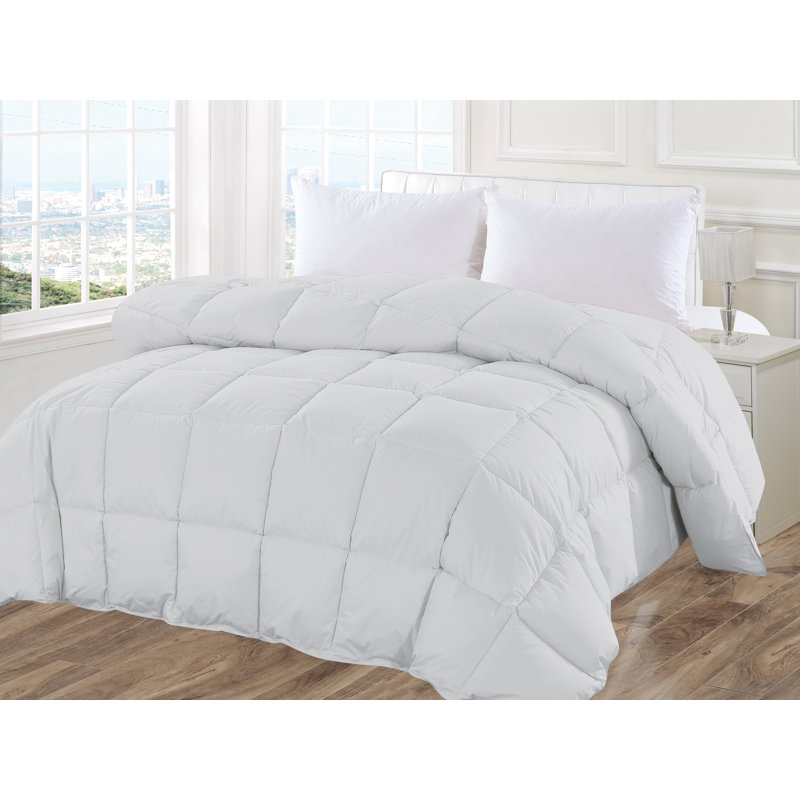 Winter Duck Down Comforter, Twin / Twin XL, Cloud Gray