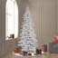 7.5' H Lighted Artificial Fir Christmas Tree