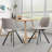Chaucer Faux Leather Upholstered Dining Chair-488245544