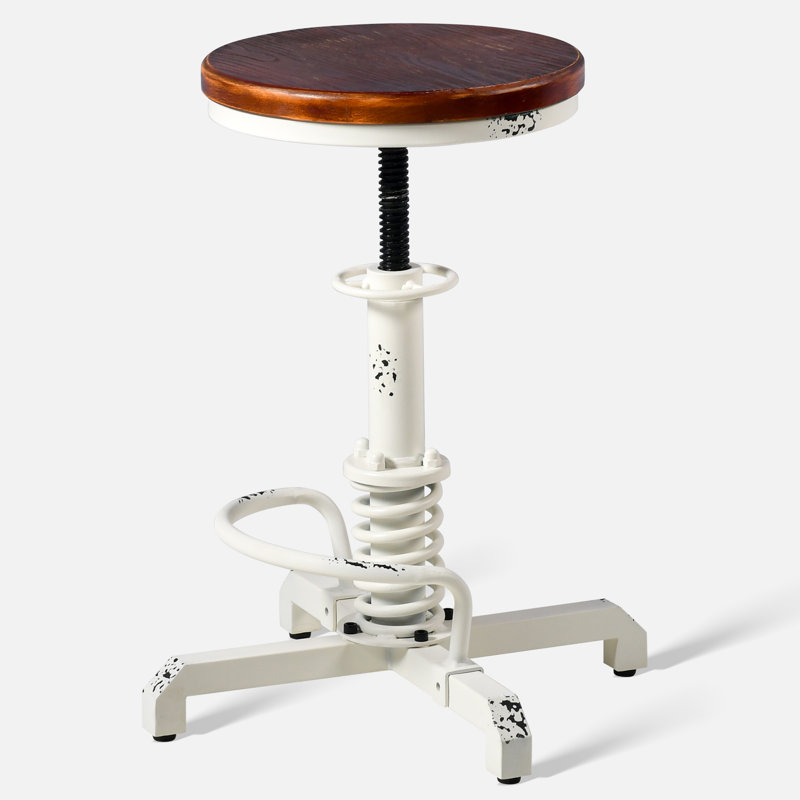 Tabouret Javin, Blanc, 1