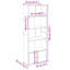 Augustinas 189cm H Bookcase-1484304765-1484304758