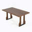 Table de salle à manger 63 "rectangulaire (noyer)-96044765
