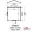 Danbury Log Cabin Garden Shed-121843499