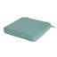Coussin de chaise d'extérieur, bleu sarcelle