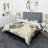 Gold Glam Squares VI - Abstract Duvet Cover Set - Microfiber Polyester-50573595-112917694