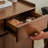 Large capacity solid wood storage shoe cabinet