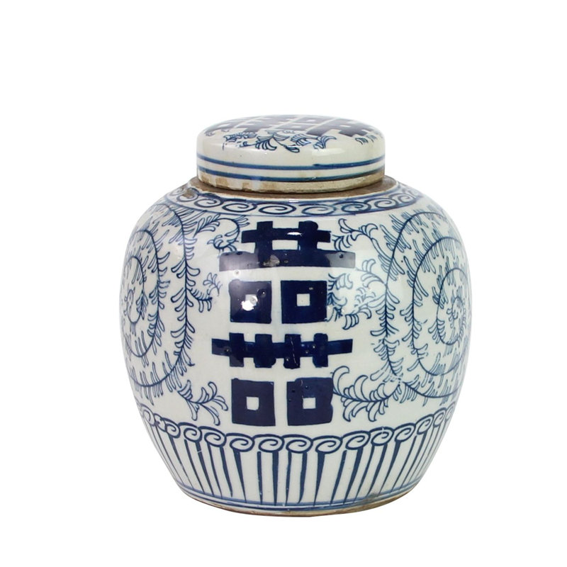 Double Happiness Handmade Ginger Jar